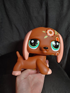 Lps Jumbo Deco Pets Кошка короткошерстная и такса (3 фото из 7)