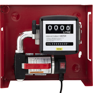 DIISLI KÜTUSEPUMP / TANKUR 230V 40L/min püstoliga lugejaga (6 foto / 8)