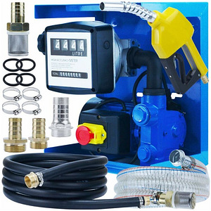 DIISLI KÜTUSEPUMP / TANKUR 230V 40L/min püstoliga lugejaga (8 foto / 8)