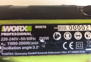 Multitööriist Worx WU678 p03 (3 foto / 3)