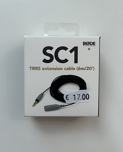 Удлинитель Rode SC1 TRRS 6м удлинитель (1 фото из 2)