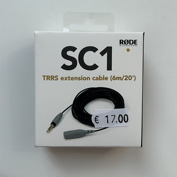 Rode SC1 TRRS extension cable 6m