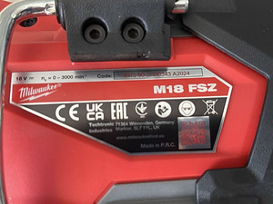 Akuotssaag Milwaukee M18 FSZ-0 Fuel(uus) (4 foto / 5)