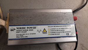 Inverter 24V - 220V, 300W (2 foto / 7)