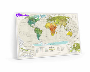 Скретч карта мира Geography world (2 фото из 5)