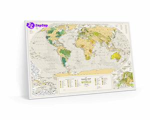 Скретч карта мира Geography world (3 фото из 5)