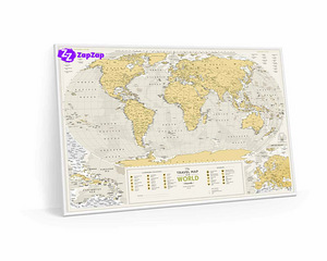 Скретч карта мира Geography world (1 фото из 5)