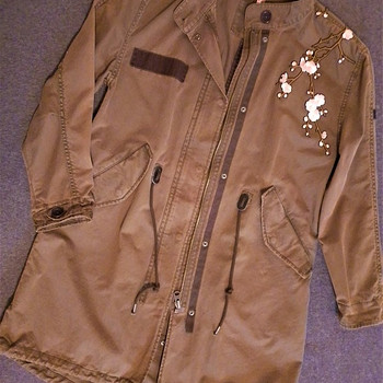 Uus hind!Naiste trench coat, Q/S designed by, military style