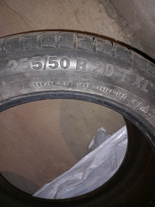 Пластинчатые шины 255/50/R20 Dot 14 (5 фото из 5)