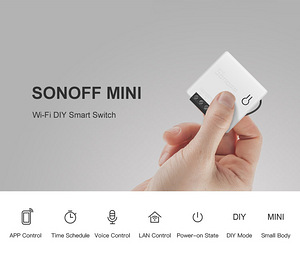 Sonoff mini умный переключатель (4 фото из 4)