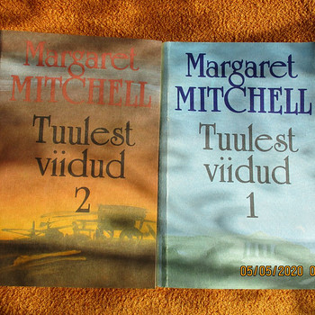 Margaret Mitcelli Tuulest viidud I+II osa.