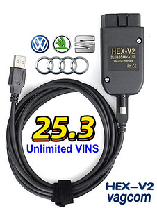 VCDS 25.3 VAG diagnostikaseade + tarkvara (KOHE OLEMAS!) (1 foto / 8)