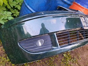 Opel Vectra B рестайлинг передняя решетка радиатора фары (7 фото из 7)