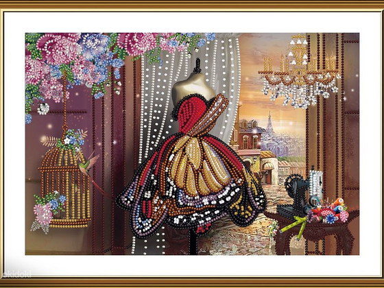 Helmeste tikkimiskomplekt Madama Butterfly Nova Sloboda