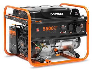 Электрогенератор/бензиновый генератор Daewoo GDA 6500 (1 фото из 10)