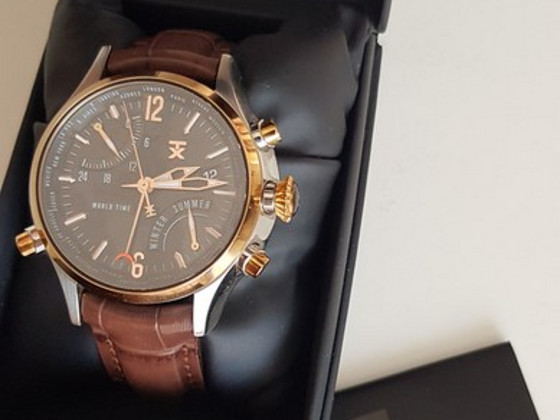 Timex TX 500 Series World Time TechnoLuxury 500 Series