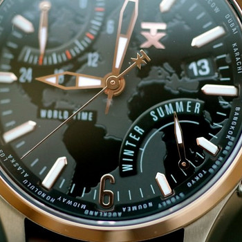Timex TX 500 Series World Time TechnoLuxury 500 Series