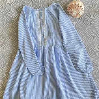 Хлопковые-льняные платья Zara, размер 140