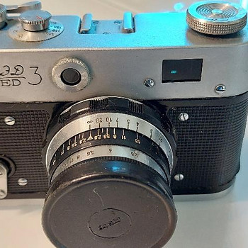 Ретро фотоаппарат ФЭД 3