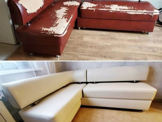 Pehme mööbli remont, kanga ja täidise vahetus