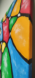 Akrüülmaal "Merekivi" 100x30x2 cm (2 foto / 4)