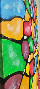 Akrüülmaal "Merekivi" 100x30x2 cm (3 foto / 4)
