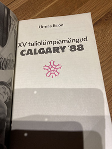 Raamat. Calgary '88. XV taliolümpiamängud 1989a (4 foto / 4)