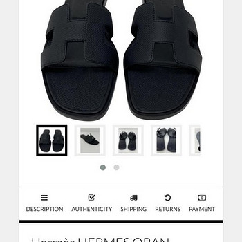 Кожа Hermès Oran Black Matte Epson. Полная кожа! Новый.
