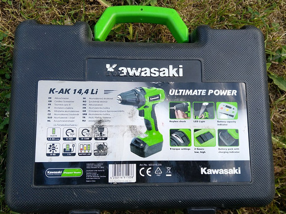 Аккумуляторная дрель Kawasaki
