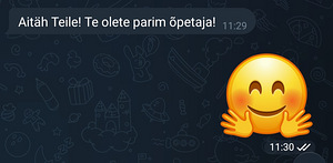 Eesti keele tunnid / Уроки эстонского языка (6 фото из 10)