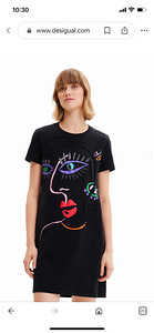 Firma Desigual korra kantud kleit L (1 foto / 1)