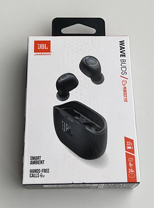 JBL Wave Buds Black (1 фото из 4)