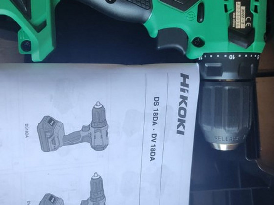 Аккумуляторная дрель в кейсе HiKOKI (Hitachi) НОВИНКА! без а