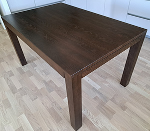 Oriens tammepuidust pikendatav söögilaud, 90x140cm (+50cm) (1 foto / 9)