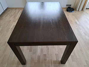 Oriens tammepuidust pikendatav söögilaud, 90x140cm (+50cm) (2 foto / 9)