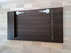 Oriens tammepuidust pikendatav söögilaud, 90x140cm (+50cm) (8 foto / 9)