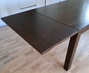 Oriens tammepuidust pikendatav söögilaud, 90x140cm (+50cm) (9 foto / 9)