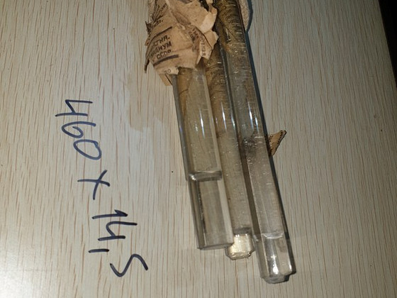 Стеклянные стержни. 4,5мм\430 (250 шт). 14,5 мм/460 (6 шт.)