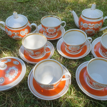 Nostalgiline serviis (15 eset)