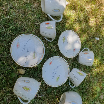 Nostalgiline serviis (9 eset)