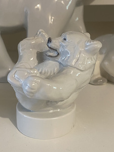 Royal Copenhagen очень милая фигурка фарфорового мишки (2 фото из 8)