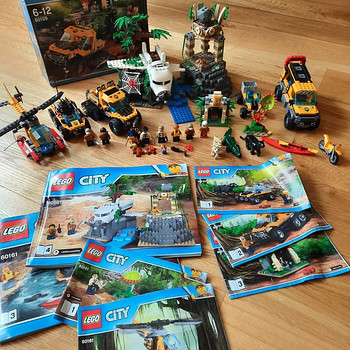 Лаборатория исследования джунглей LEGO City 60161 и 60159