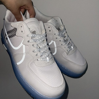 NIKE AIR FORCE 1 REACT LIGHT BONE