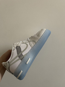 NIKE AIR FORCE 1 REACT LIGHT BONE (3 foto / 4)