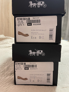 COACH ballerinas (39 & 39,5 eu) (3 foto / 6)