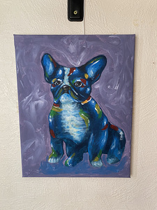 Картина "бульдог" (1 фото из 1)