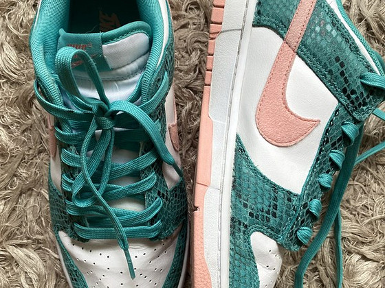 Nike Dunk Зеленая змеиная кожа