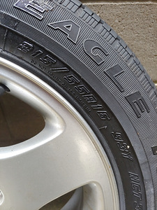 Продается диск+шина Goodyear eagle Touring 215x55xR16 (3 фото из 4)