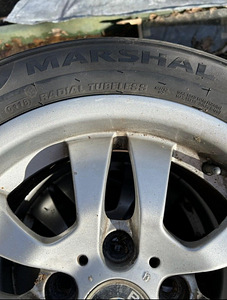 Продам диски BMW на летней резине marshall R16 (3 фото из 4)