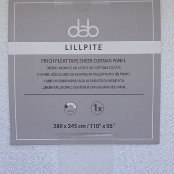 Päevakardinad LILLPITE 2.8 x 2.45 m